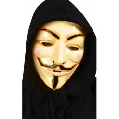 Máscara de V de Vendetta con Luz