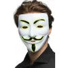 Máscara de V de Vendetta Led
