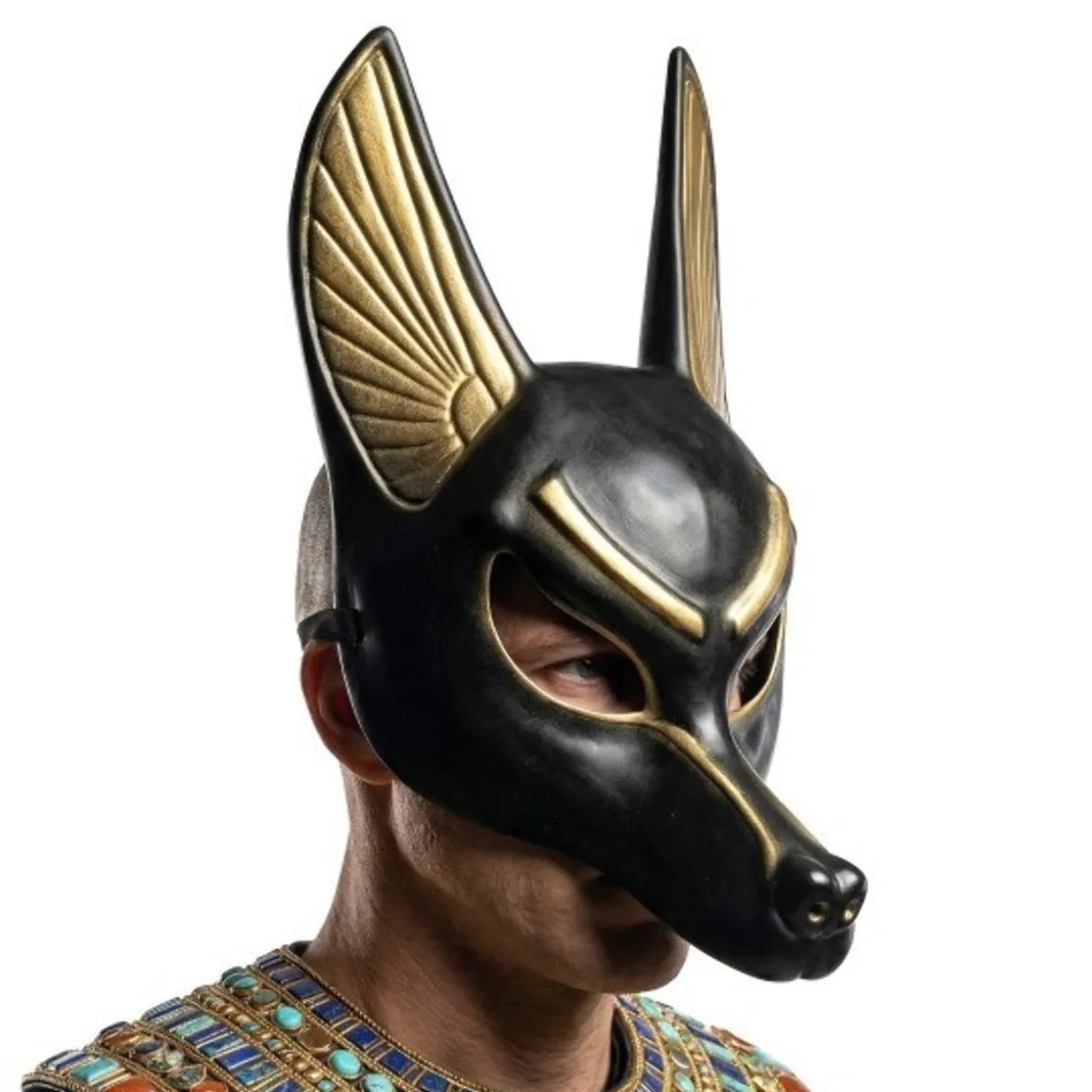 Máscara Egipcia Anubis Eco