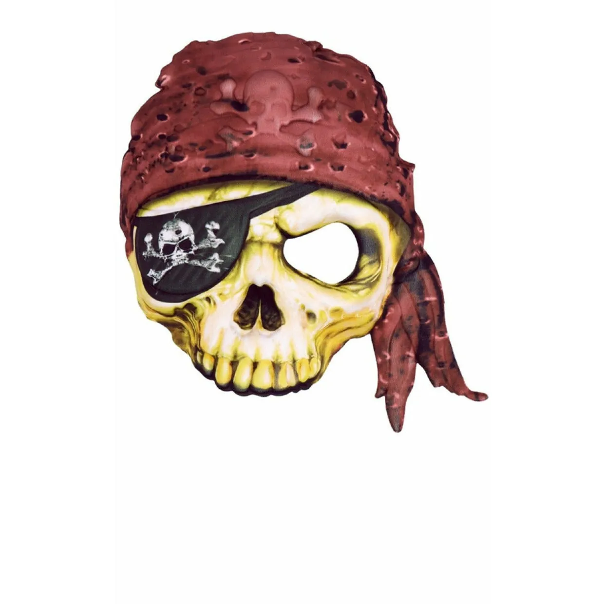 Máscara Pirata Zombie Eva infantil