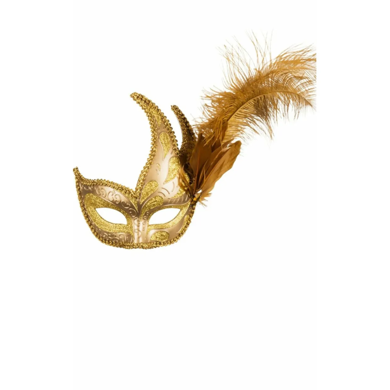 Máscara Veneciana Dorada