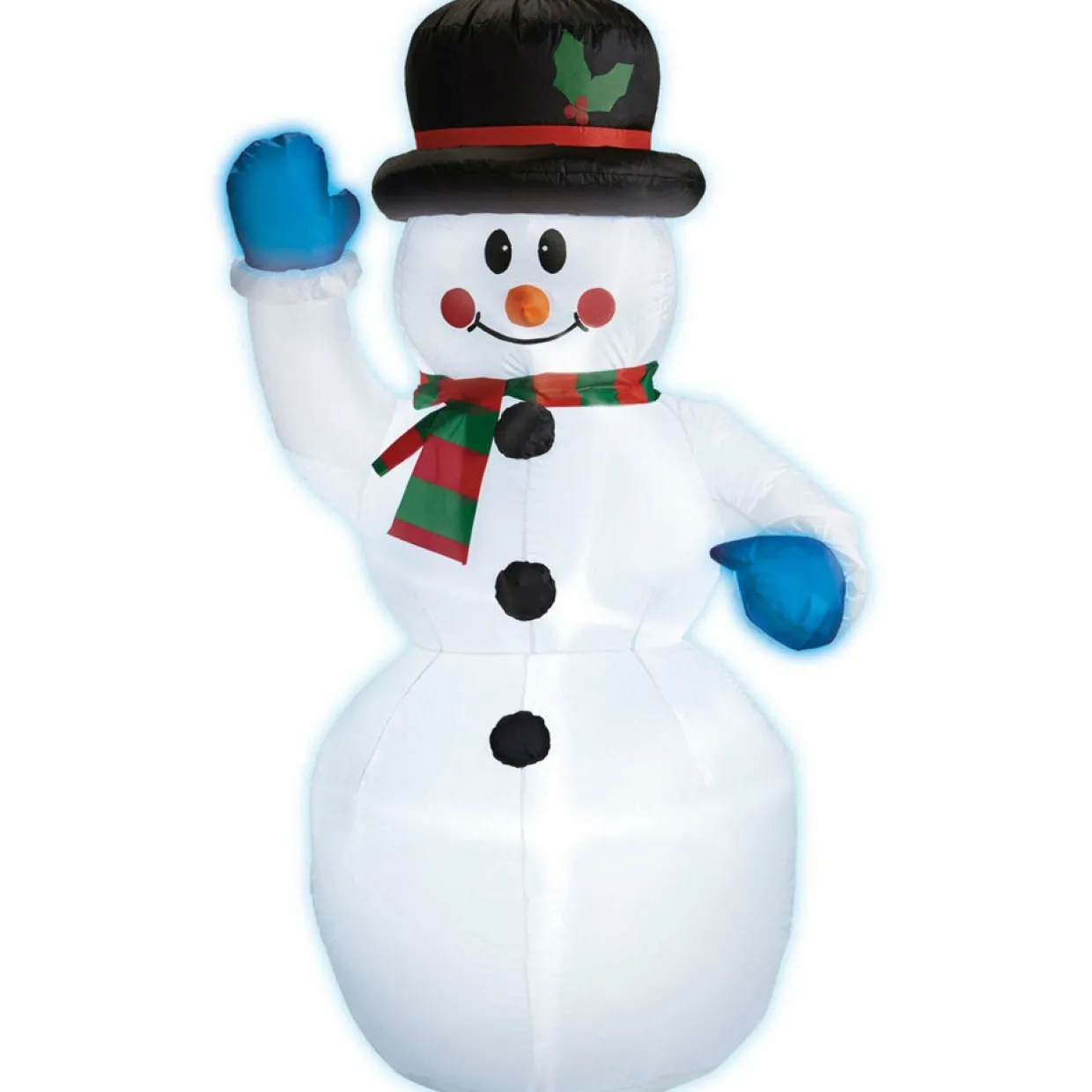Muñeco Nieve Luminoso Hinchable