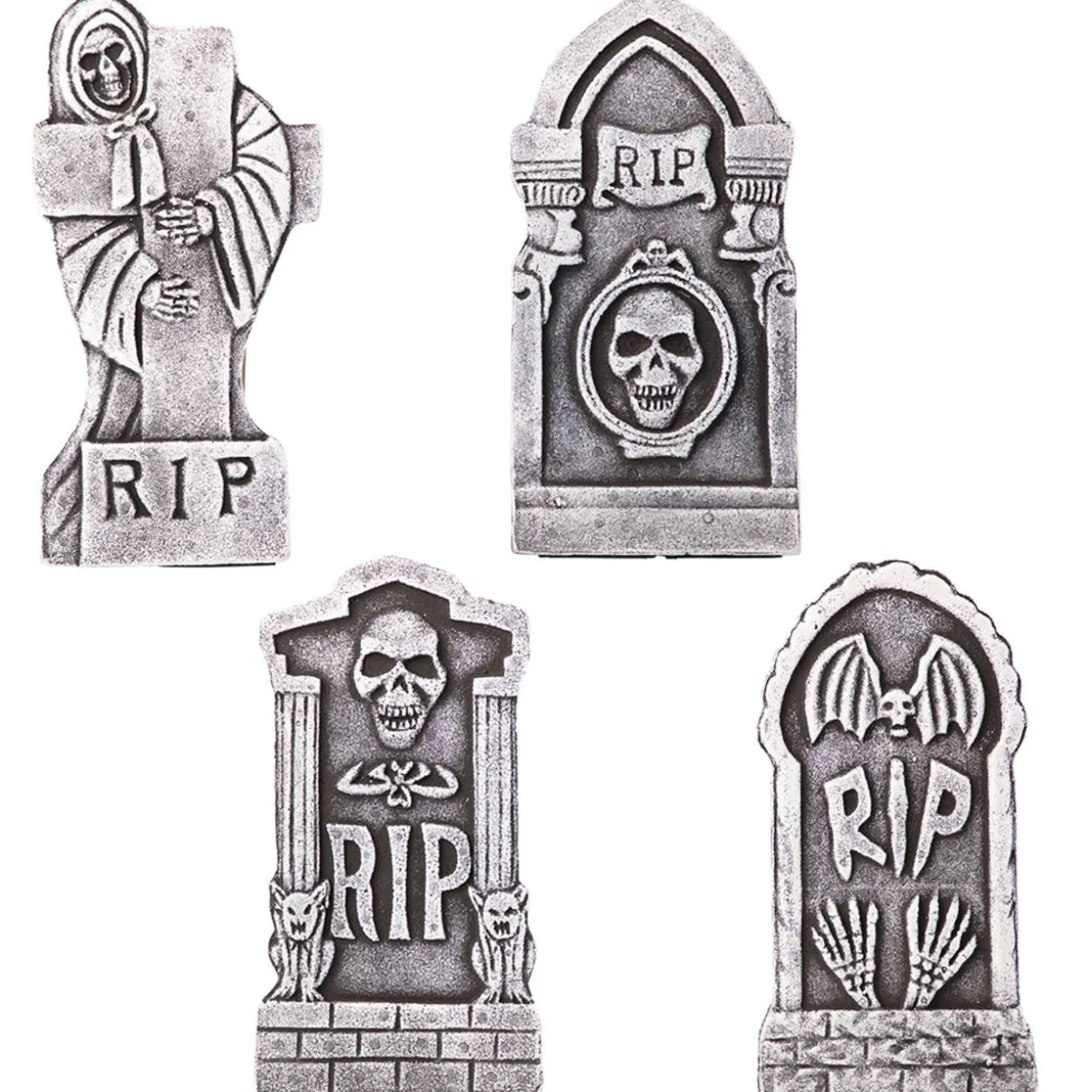 Pack de 4 Lápidas Terroríficas
