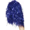 Pack 2 Pompones Azul Metalizados