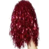Pack 2 Pompones Rojo Metalizados