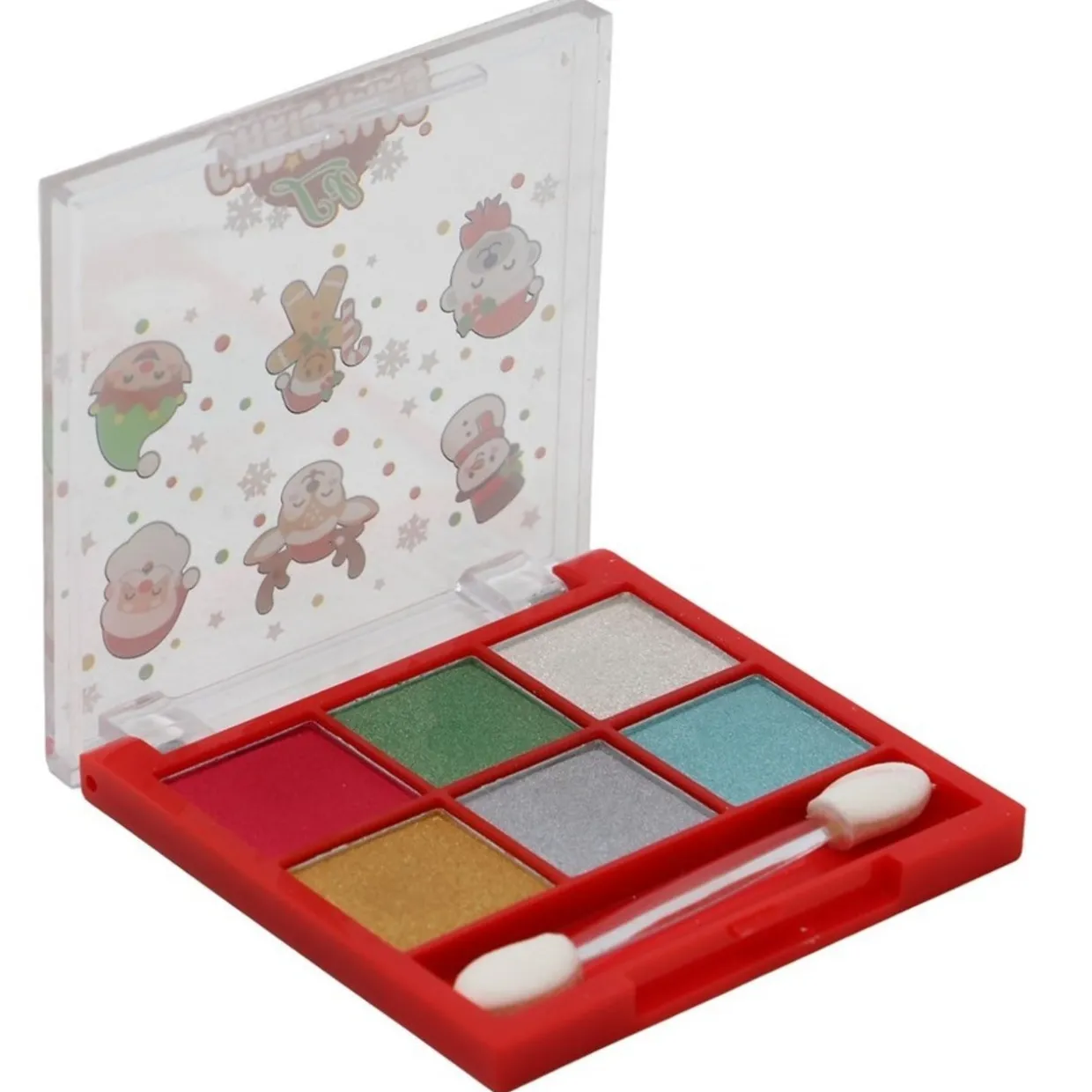 Paleta de Sombras 6 Colores Navidad