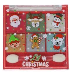 Paleta de Sombras 6 Colores Navidad