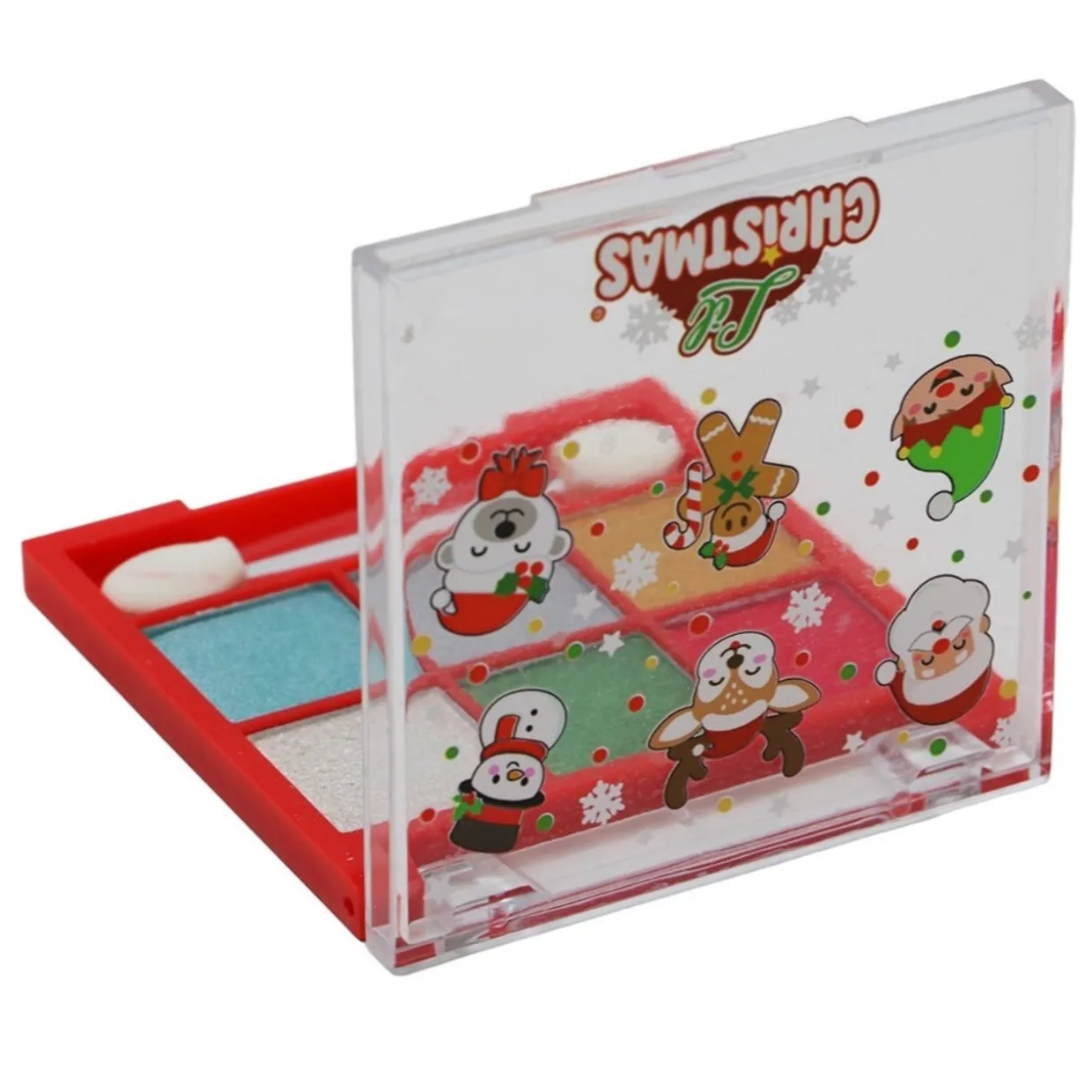 Paleta de Sombras 6 Colores Navidad