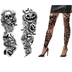 Panty con Tatuajes Siniestros