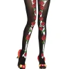 Panty de Esqueleto con Rosas