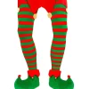Panty de Rayas Verdes y Rojas XL