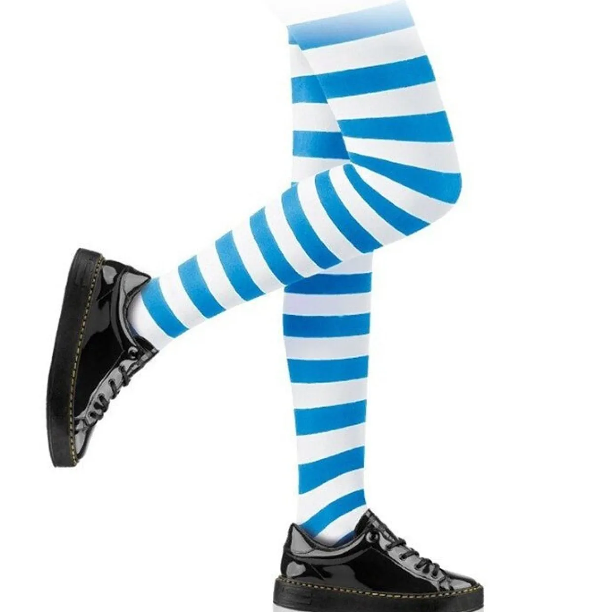 Panty Rayas Azules y Blancas Eco infantil