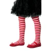 Panty Rayas Blancas Rojas infantil