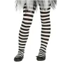 Panty Rayas Negras Blancas infantil