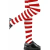 Panty Rayas Rojas y Blancas Eco infantil