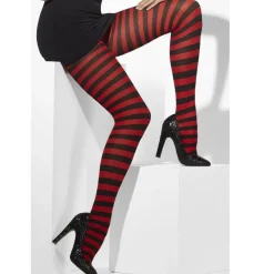 Panty Rayas Rojas y Negras Deluxe