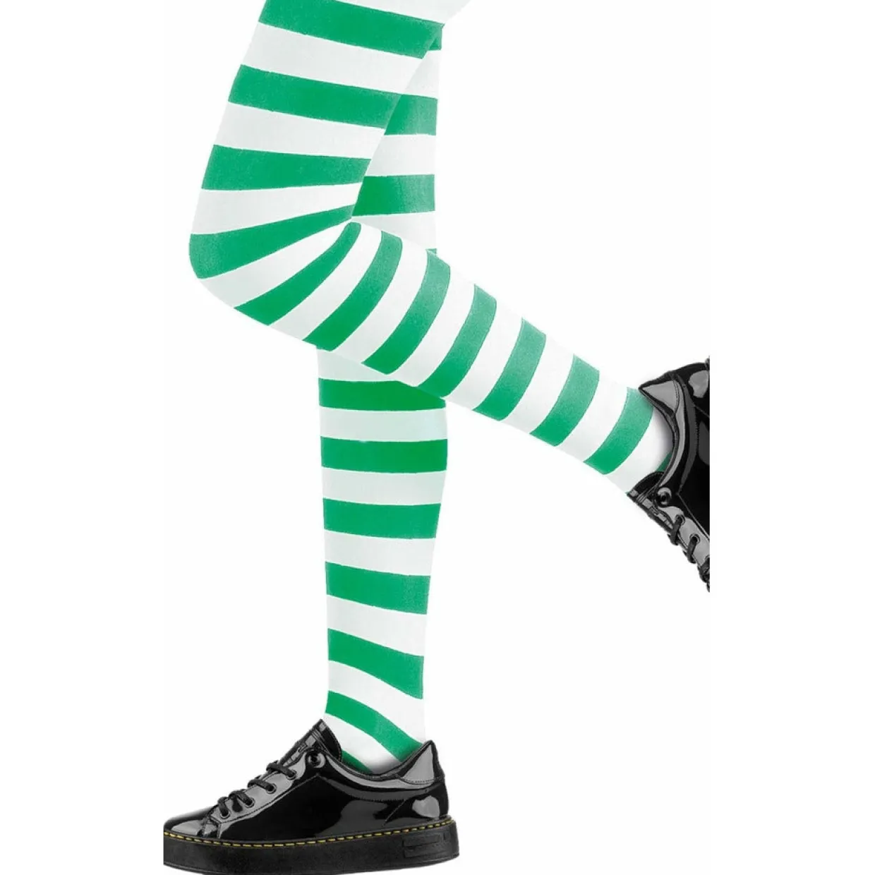 Panty Rayas Verdes y Blancas infantil