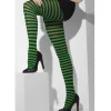 Panty Rayas Verdes y Negras Deluxe