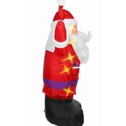 Papá Noel Hinchable Luminoso