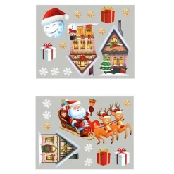Pegatinas Electrostáticas de Navidad