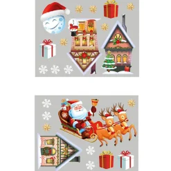 Pegatinas Electrostáticas de Navidad