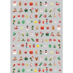Pegatinas para Uñas de Navidad