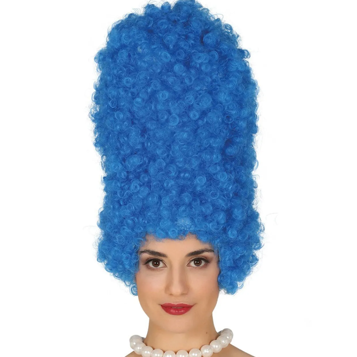Peluca Azul Mrs. Simpson