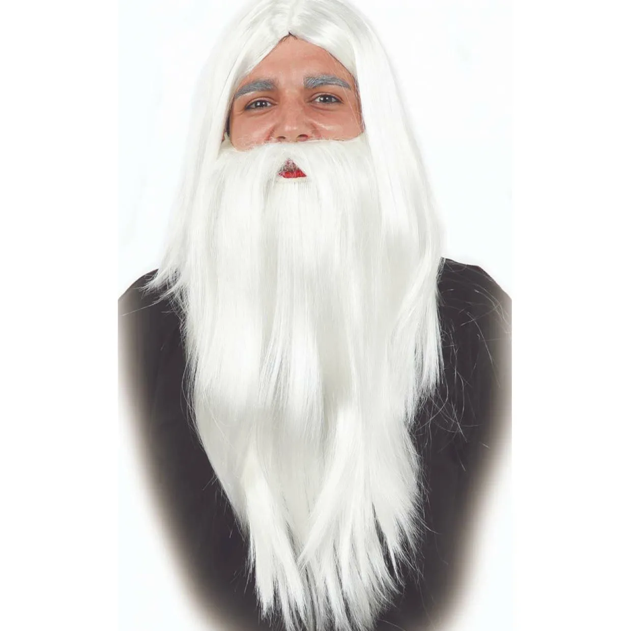 Peluca Barba Mago Corta