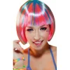 Peluca Bob Multicolor