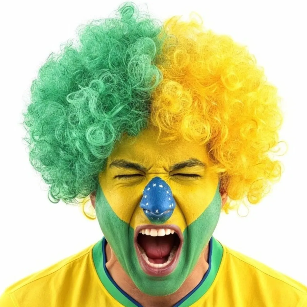 Peluca Brasil Afro