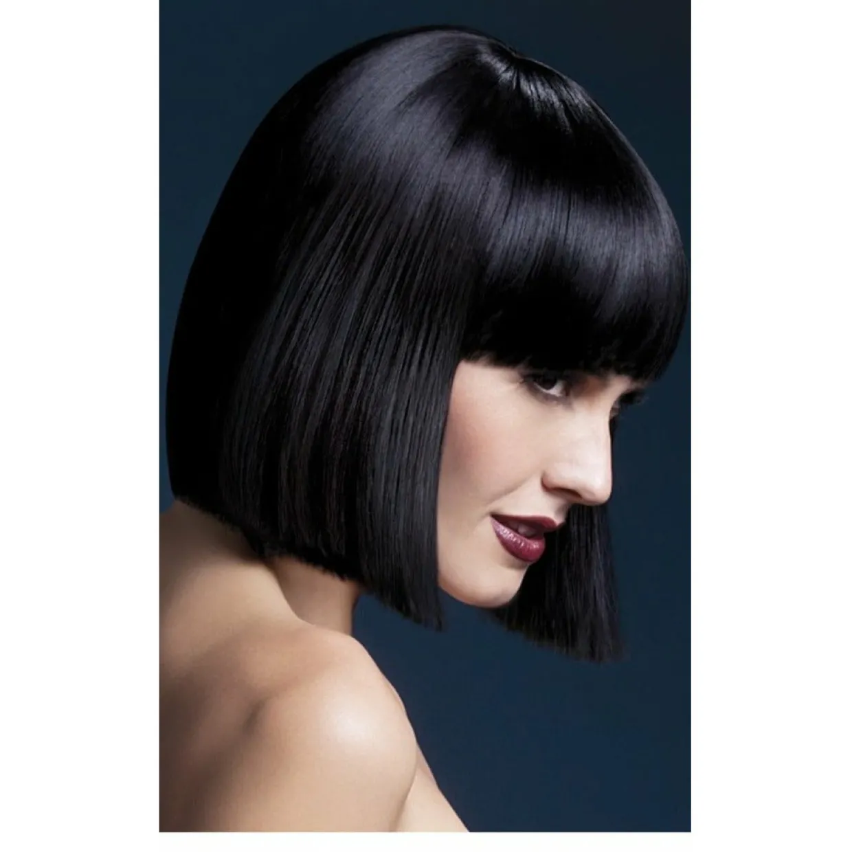 Peluca Corta Fever Negra