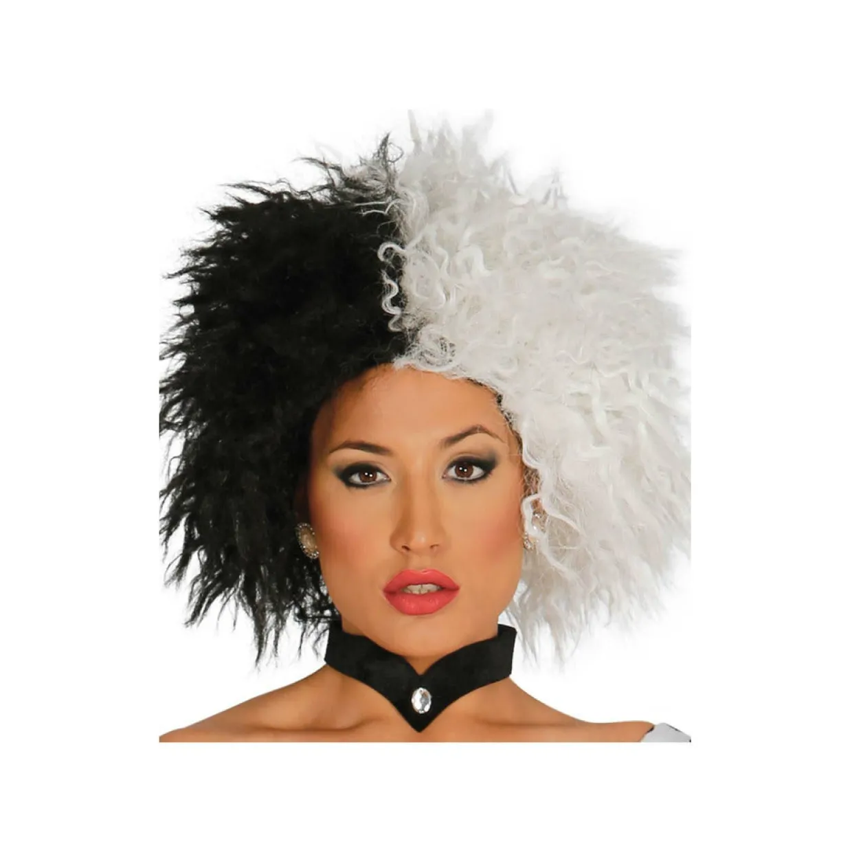 Peluca Cruella de Vil