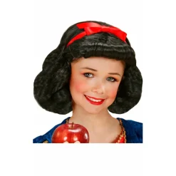 Peluca de Blancanieves Lazo infantil