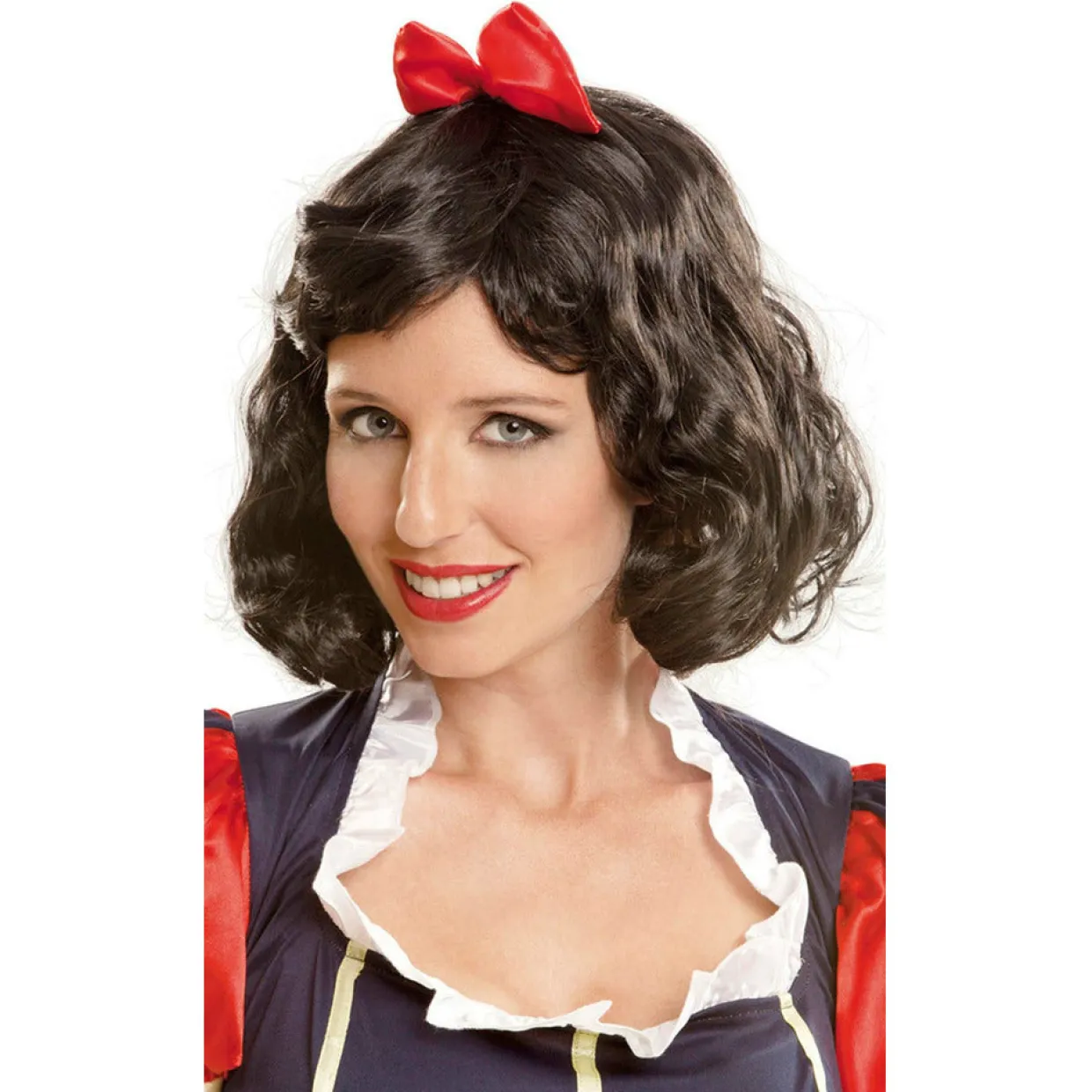 Peluca de Blancanieves Negra