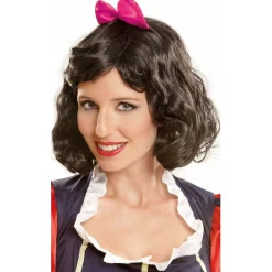Peluca de Blancanieves Negra