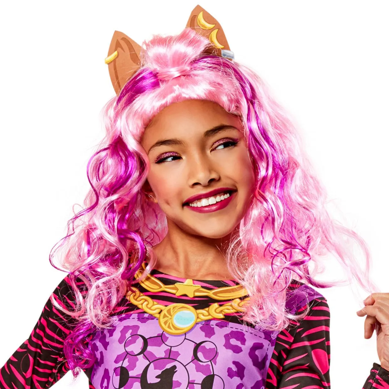 Peluca de Clawdeen Monster High™ infantil