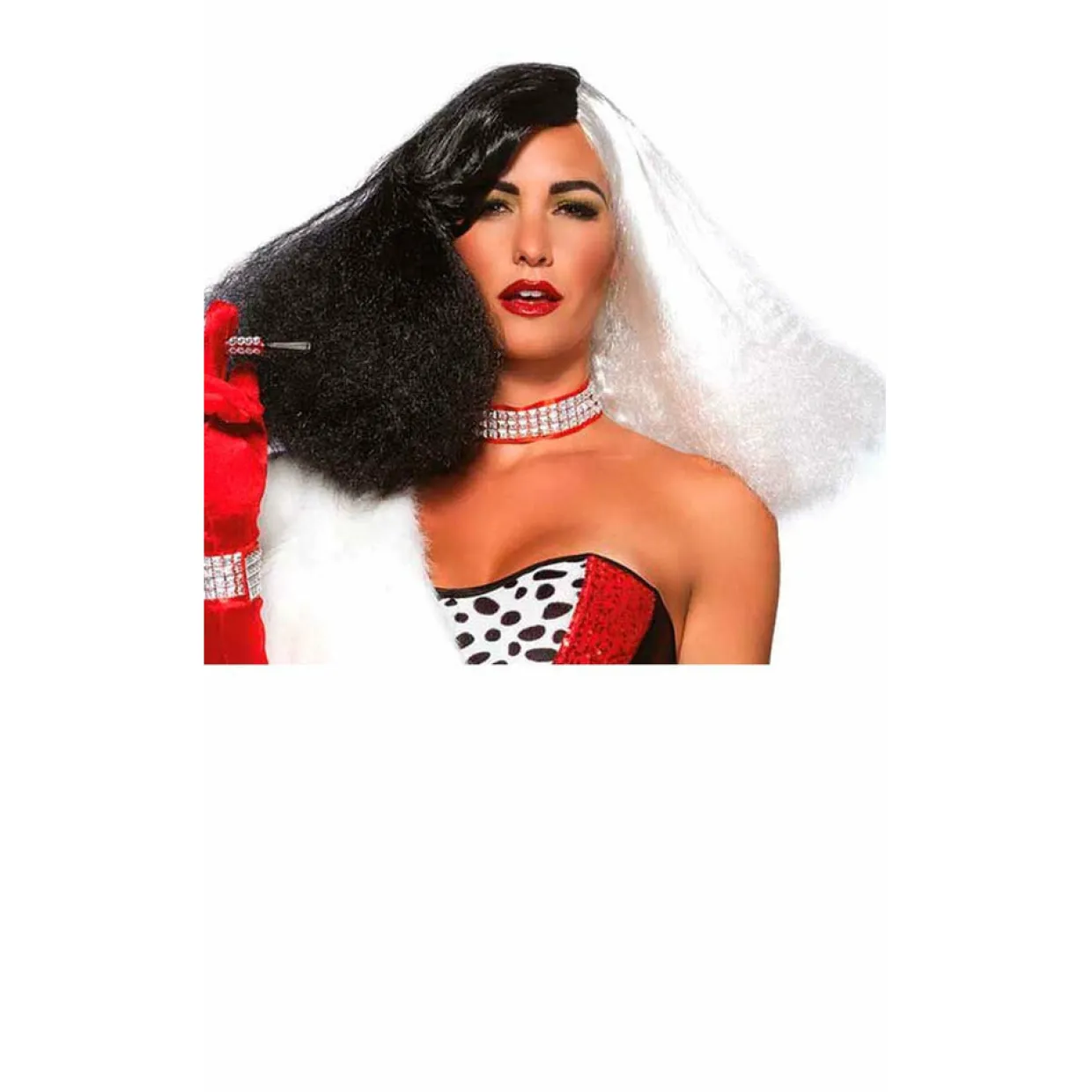 Peluca de Cruella Luxury