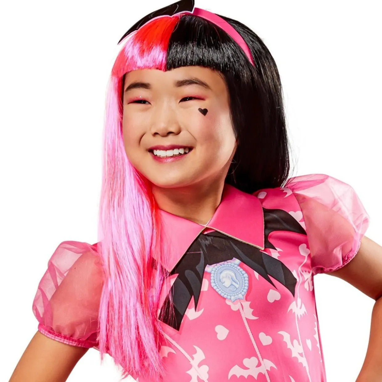 Peluca de Draculaura Monster High™ infantil