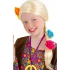 Peluca de Hippie Trenza infantil