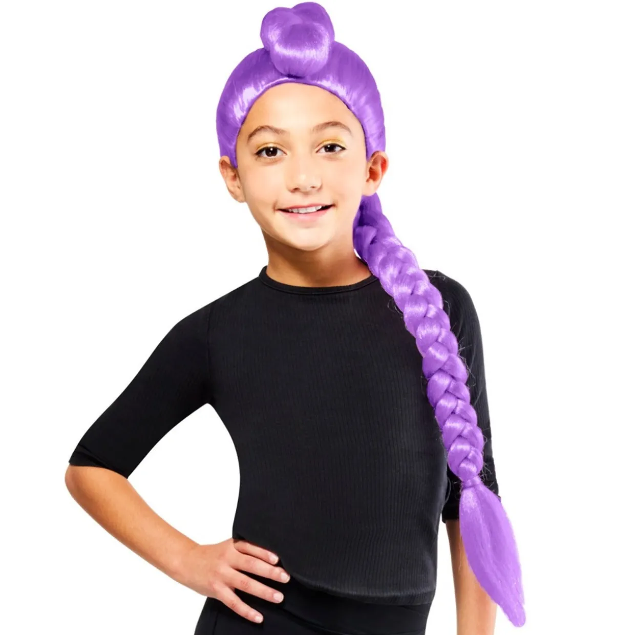 Peluca de K-Pop™ Rumi infantil