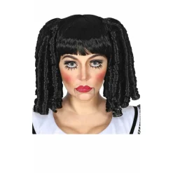 Peluca de Muñeca Tirabuzones