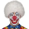 Peluca de Payaso Blanca
