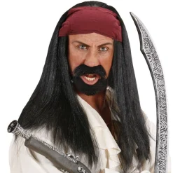 Peluca de Pirata con Trenzas