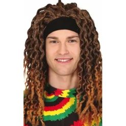 Peluca de Rastas con Cinta