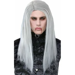 Peluca de Vampiro Gris