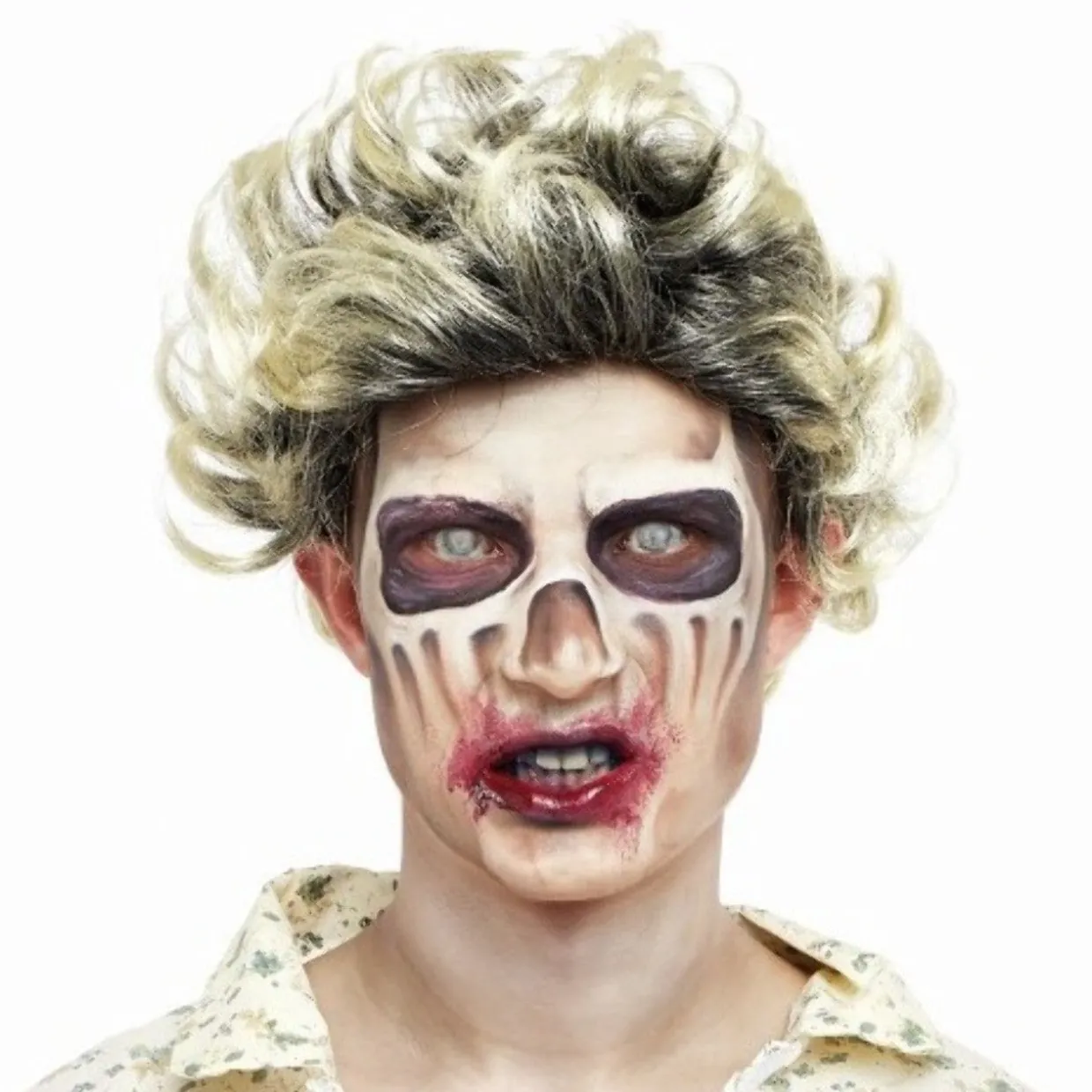 Peluca de Zombie Fantasma
