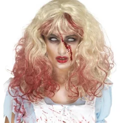 Peluca de Zombie Rubia