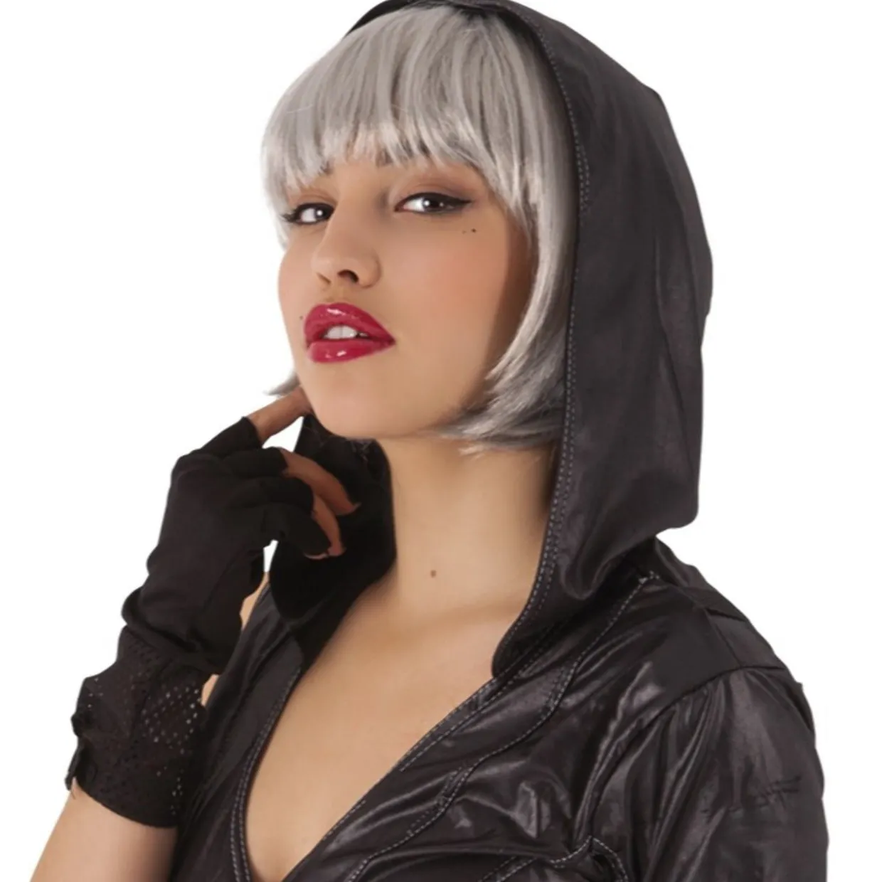 Peluca Gris Bob