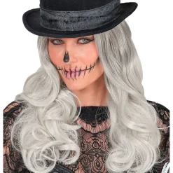 Peluca Gris Luxury