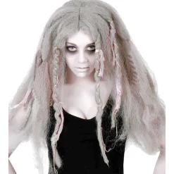 Peluca Gris Rastas